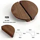Semi-Circular Walnut Handles